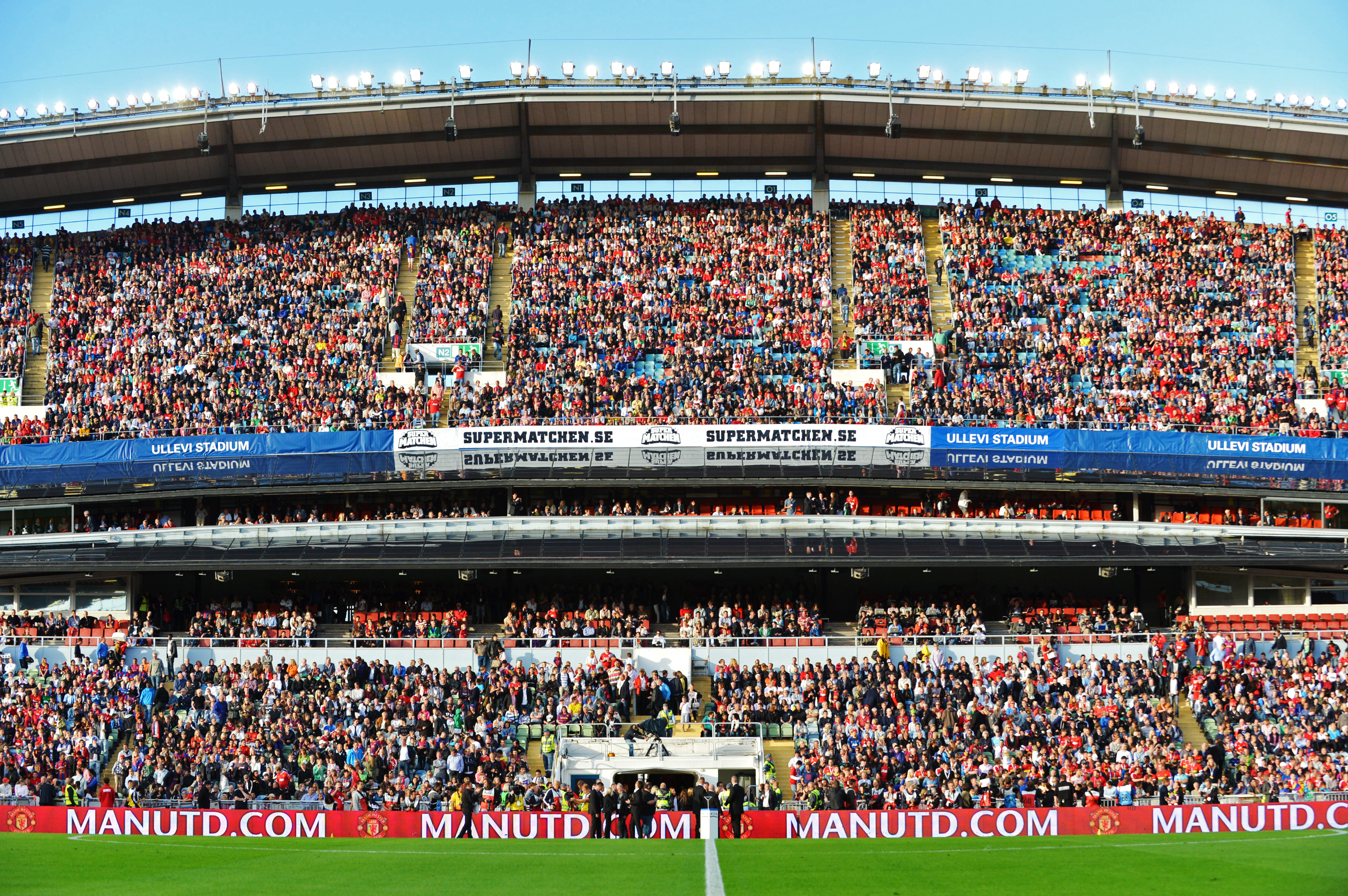 Goteborg, Vänskapsmatch, Barcelona, Manchester United